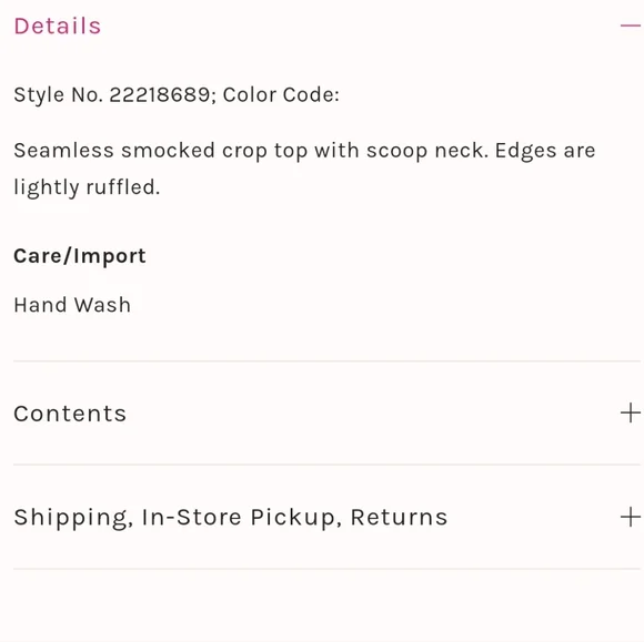 Nwot Free People Intimately Custom Tie Dye Smocked Crop Top - Picture 10 of 10